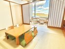 和室タイプ(8畳):8畳の落ち着いた和室。
