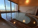 展望浴室:大自然を体感できるテラスが併設されており、北茨城市の街並みや日の出をご覧いただけます。