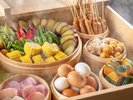 霧島湯けむりテラス【夏のスタミナ肉祭り】8/1〜9/30「鹿児島 地元野菜のお茶蒸し」