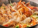 霧島湯けむりテラス【冬メニュー】「桜島鶏とじゃがいものシュクメルリ」12/1〜2/28
