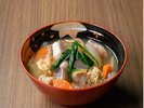 【新朝食】具沢山潮汁 北海道産味噌仕立て