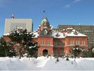 冬の札幌 赤れんが庁舎