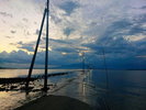 【長部田海床路】有明海の干潮時のみ現れる道。フォトスポットとしも人気!(写真提供:熊本県観光連盟)
