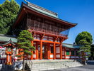 【藤崎八幡宮】熊本市の総鎮守。9月中旬のお祭りでは「神幸行列」も開催。(写真提供:熊本県観光連盟)