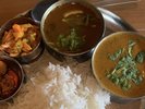 【養生カレー】店名通り体に優しい養生なカレーを提供。市内では珍しい南インドスタイルのカレー屋さん。