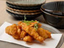 【鶏天/チキン南蛮】熊本のブランド鶏を使用し、鶏天、チキン南蛮を日替りでご提供しております。