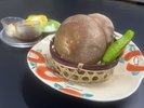 【別注料理:八色しいたけ】1人前@1100円税込(要事前予約)