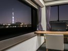 デラックスツインツリービューからの景色