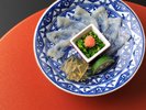 冬の季節会席イメージ:味深い幸が届く冬。体の内から嬉しくなる厳選の食材でお献立いたしました。