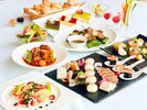 ・夕食ビュッフェ一例