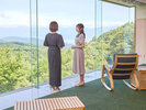 ・【sky lounge retreat】sky lounge retreatにて信州の自然を一望