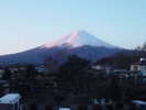 富士見園からの富士山