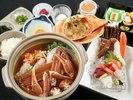 ・活蟹鍋コース メインは蟹すき!あったかいお鍋で温まろう