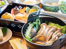 *夕食一例/登山でお疲れのお客様にお食事でも楽しんで頂きたい。そんな心を込めた料理をご用意。