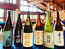 レストランでは高級地酒を心ゆくまでご堪能いただけます