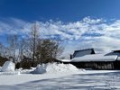 雪のエントランス