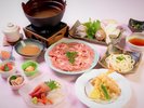豚しゃぶ御膳/野菜もたっぷりのヘルシーなお膳をぜひご賞味ください♪