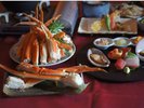 カニ食べ放題付プランのお料理の画像です。