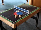 ラウンジ内ミニ卓球