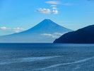 戸田漁港からの富士山