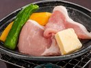 東総ポークの陶板焼き