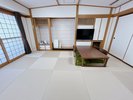 和室は琉球畳を使用しリニューアル!天然温泉も楽しめる内風呂も人気!