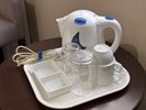 電気ケトル、グラス、マグカップは全室にございます