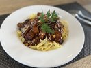 【8月】美瑛のポークシチューパスタ(日替わり)