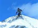 岩原スキー場、飯士山山頂をバックにワンメイク！