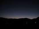 夕暮れは、ロマンチック。。ピットインテラスにて湯沢高原を撮影