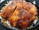 ランチタイム:荏胡麻入りソースのソースカツ丼