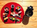 【1月1日の朝食はかやぶき特製お節】12月31日にお泊りのお客様限定のお食事です。