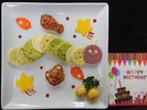 お子様のお誕生日プレート