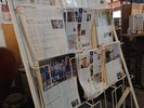 地元川島で活躍する人々の生業や想いをのせた川島地域新聞。ロビーにございます。