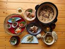 【2023年度】信州川島産松茸料理