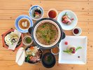 季節の会席料理。季節や仕入れによって変わります。