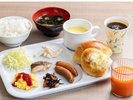 大好評の無料軽朝食♪お好きなメニューをお選びください。※写真はイメージです。