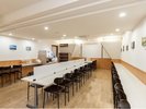 明るくて爽やかな朝食会場です(約30席をご用意しております)