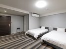【スーペリアツイン】最上階のツインのお部屋