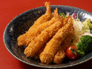 朝食ビュッフェ|エビフライ(日替わり)サクサクの衣に包まれた大きなエビフライをどうぞ ※イメージ