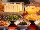 朝食ビュッフェ|営業時間 6:30〜9:00/1日の始まりに、おいしい朝食をお愉しみください。