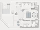 間取り図:ガーデンスイート with プランジプール(EAST棟)Garden Suite