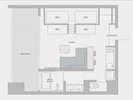 間取り図:バンクオーシャンビュー(WEST棟)Bunk Ocean View
