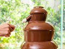 クリスタル ランチブッフェ チョコタワー