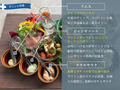 ギリシャ料理前菜|フムス・タラモサラタ・ジャギジソース