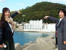 チェックイン前の周辺観光、和歌浦湾から