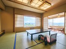【鹿門亭 特別室】12+8畳+広縁の角部屋です。