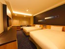 【リニューアル部屋】ツイン(広さ24.0u ベッド幅120x200cmシモンズベッド)