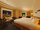 【リニューアル部屋】ツイン(広さ23.2〜28.3u 海側高層階 ベッド幅120x200cmシモンズベッド)