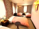 女子会やご家族にうれしい〜4人までOKのボタニカルテイストの海外住宅のクラシカルな雰囲気のお部屋。